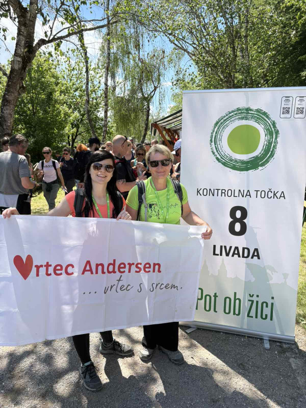 Tudi ta veliki Andersenovi hodimo po Poti.